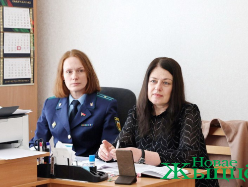 Главный правовой инспектор труда областного профсоюза здравоохранения провела профсоюзный прием в Новогрудской ЦРБ