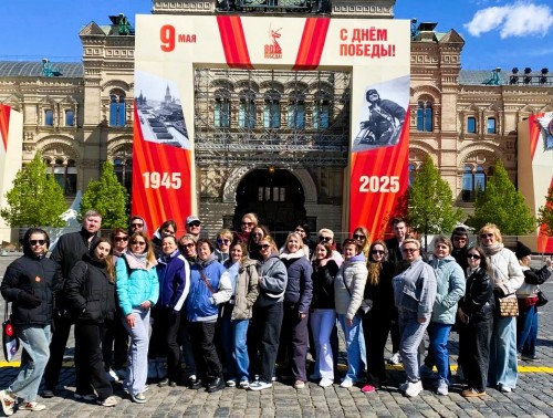 Работники Островецкой ЦРКБ получили уникальную возможность своими глазами увидеть, как Москва готовится к празднованию Дня Победы