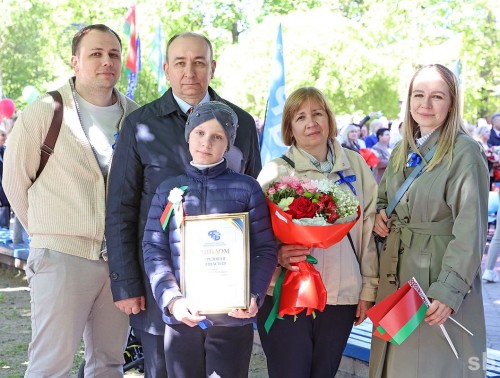 Медицинскую династию Богданович-Протасевич чествовали на Первомае в Гродно