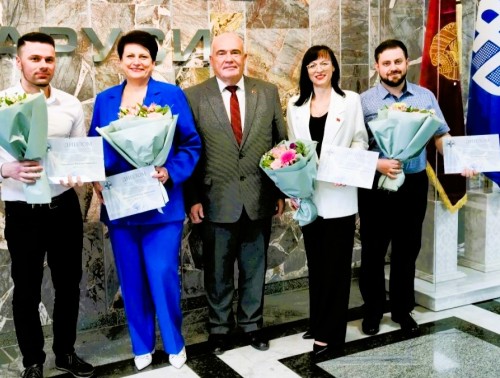 В Минске в рамках форума «Социальное партнерство: за безопасность труда – вместе» состоялось вручение премии Белорусского профсоюза работников здравоохранения в области охраны труда