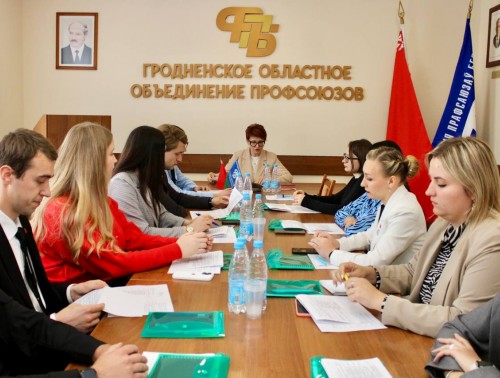 ОБМЕН ОПЫТОМ И НОВЫЕ ЗНАКОМСТВА. В ГРОДНО ПРОШЛО ЗАСЕДАНИЕ МОЛОДЁЖНОГО СОВЕТА ОБЛАСТНОГО ОБЪЕДИНЕНИЯ ПРОФСОЮЗОВ