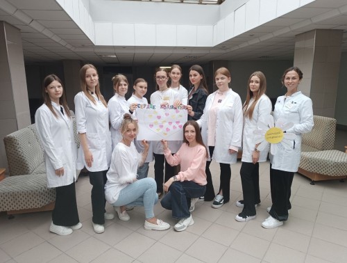 В 5-й поликлинике Гродно молодые специалисты размышляли над тем, из чего складывается сердце любого коллектива
