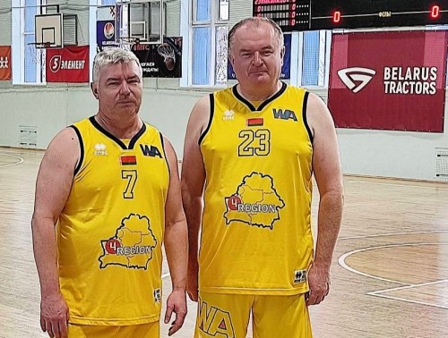 Гродненские врачи дебютировали в ветеранской баскетбольной лиге 