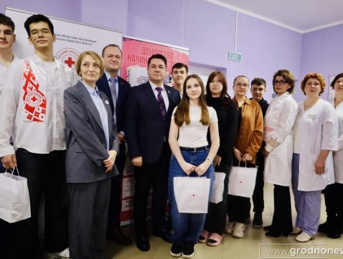 В ГРОДНО СТАРТОВАЛА БЛАГОТВОРИТЕЛЬНАЯ АКЦИЯ ПО СДАЧЕ ДОНОРСКОЙ КРОВИ