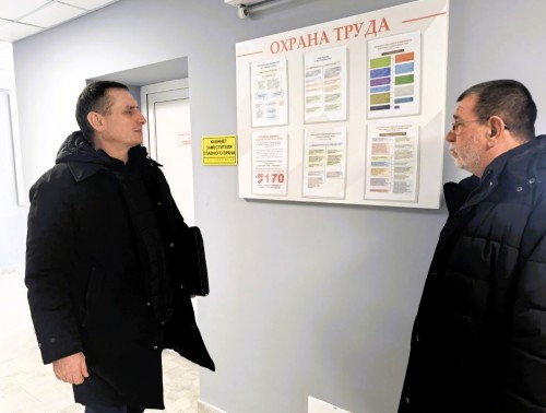 Профсоюз проверил, достаточно ли тепло в Гродненском ОКЦ «Фтизиатрия»