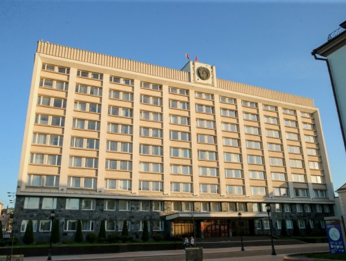 В ГРОДНО СОСТОЯЛАСЬ РАБОЧАЯ ВСТРЕЧА ПРЕДСЕДАТЕЛЯ ФПБ ЮРИЯ СЕНЬКО И ГУБЕРНАТОРА ОБЛАСТИ ЮРИЯ КАРАЕВА 