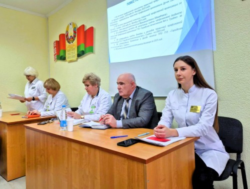 Оригинальные формы работы применяют в 4-й поликлинике города Гродно для укрепления культуры безопасности на рабочих местах