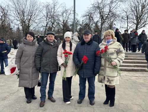 Владислав Голяк принял участие в митинге-реквиеме, который прошел в сквере памяти воинов-афганцев в Гродно