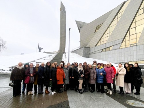 На выходных автобус с работниками центральной поликлиники Гродно держал курс в Музей истории Великой Отечественной войны 