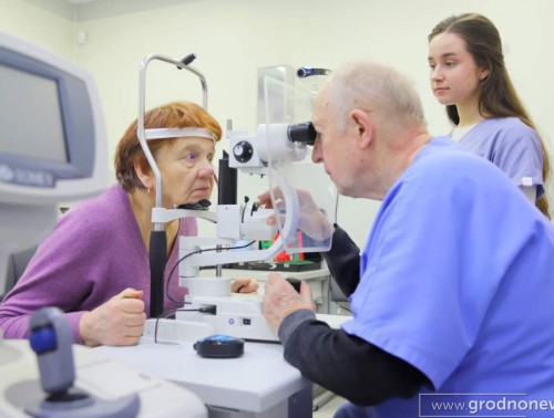 В Гродно на Социалистической открылось офтальмологическое отделение Гродненской университетской клиники