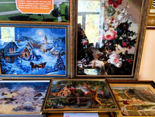 В республиканской туббольнице «Новоельня» прошла выставка женского творчества