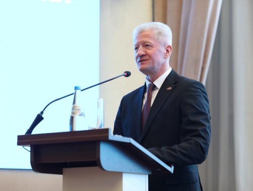 В штаб-квартире ФПБ состоялась встреча с руководителем Представительства Постоянного Комитета Союзного государства в Минске Анатолием Маркевичем 