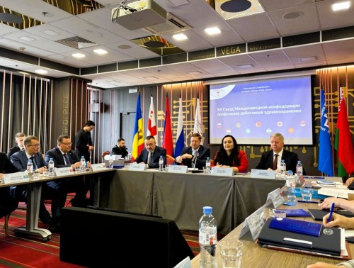 Профсоюз здравоохранения Беларуси на международной арене в Москве