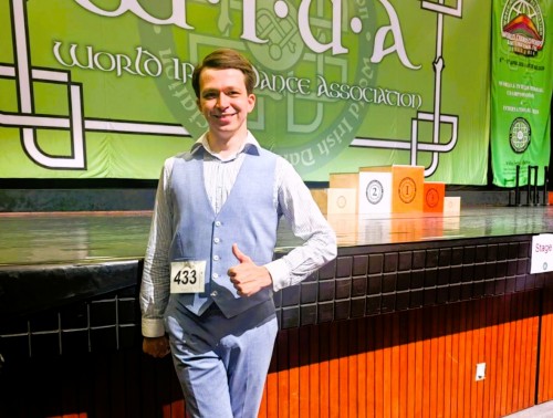 Фтизиатр из Гродно взял два золота на чемпионате мира по ирландским танцам в Бельгии