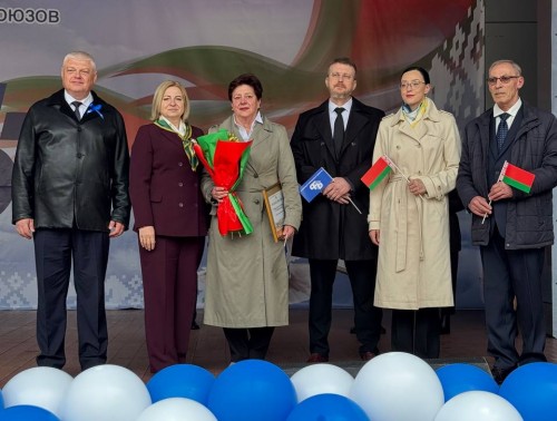 В Гродно на Первомае чествовали медицинскую династию Курило-Гореловых-Сергиенко