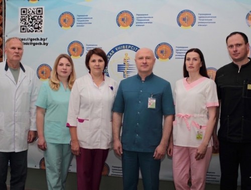 Комбинированную лапароскопическую операцию по поводу местно-распространенной опухоли кишечника впервые выполнили в Гродненской университетской клинике